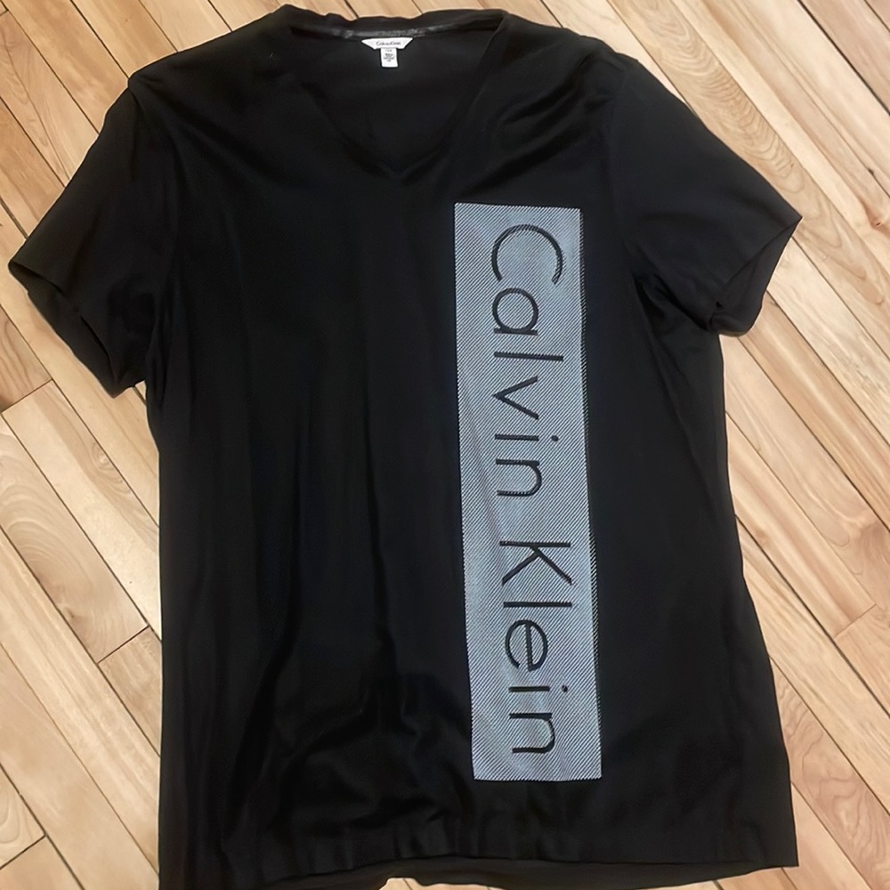 Mens Calvin Klein mesh tee